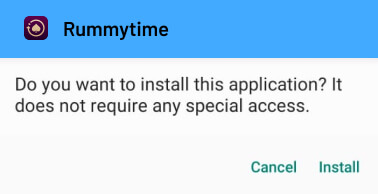 Rummy Fun Installation Step 4